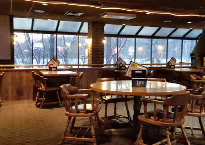 bar area